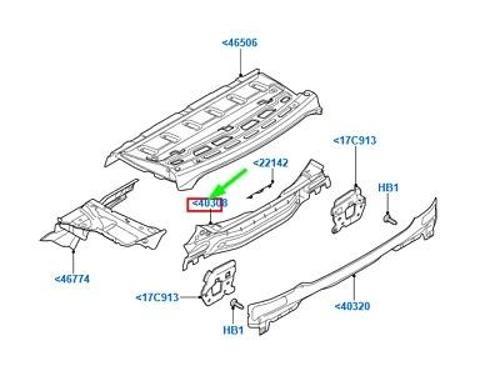 Arka İç  Panel (Sedan) Ford Focus Bm 04- (Oem No: 5M51 F40308 Ad)