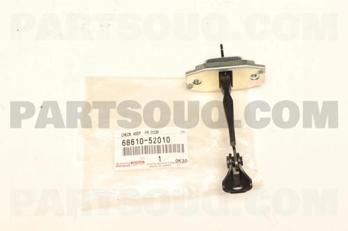 Toyota Yarıs- 00/02; Ön Kapı Durdurucusu Sağ/Sol Aynı (Adet) (Kapı Gergisi) (Oem No: 68610-52010)