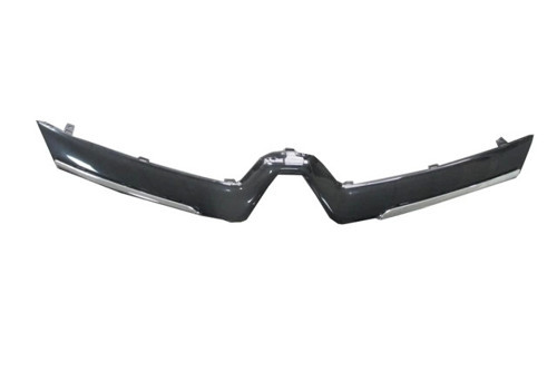 Renault Clıo- 4- Hb- 16/20; Ön Panjur Siyah (Nikelaj Çıtalı) (Oem No: 620787878R)