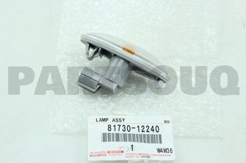 Sinyal Lambası Çamurluk Corolla 06-12 / Aurıs 07-12 / Yarıs 06Sonrası / Rav406-12 (Oem No: 81730-122