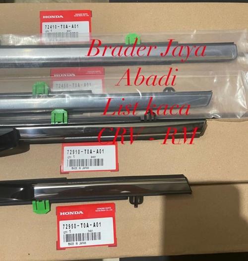 Cam Sıyırıcı Crv 18Sonrası Ön Kapı Dış Sağ (Oem No: 72410-Tny-J01)