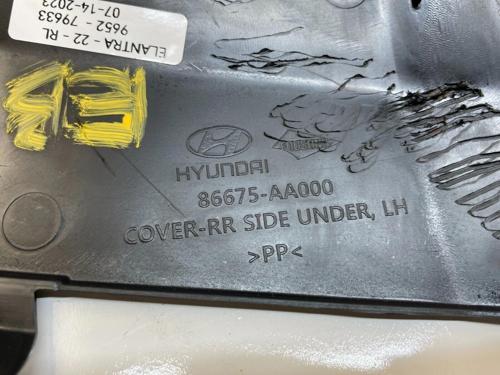 Tampon Muhafaza Kapağı Elantra 21Sonrası Arka Alt Sol (Oem No: 86675-Aa000)