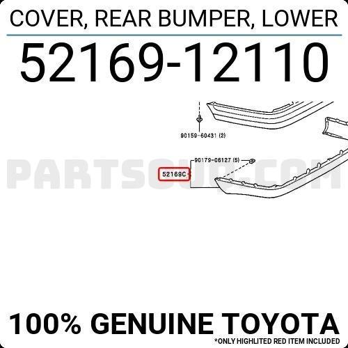 Tampon Corolla Arka Alt Parça  1998-2002 Ae-111 (Oem No:5216912110)