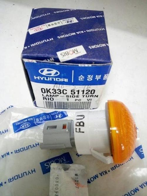 Sinyal Lambası Çamurluk Rıo 00-02 Sarı R-L (Oem No: 0K33C-51-120)