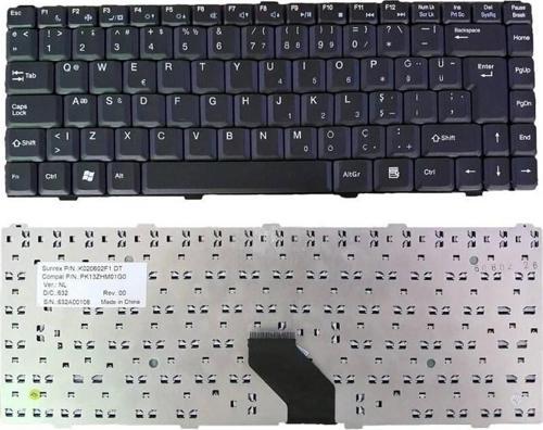 Casper K020602F1 Uyumlu Notebook Klavyesi - TR