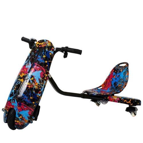 Drift Car Elektrikli Kaykay Drift Scooter Bluetoothlu Grafity Desenli Kasa D26