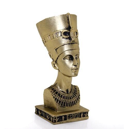 Büro Ev Ofis Dekoru için Nefertiti Büst