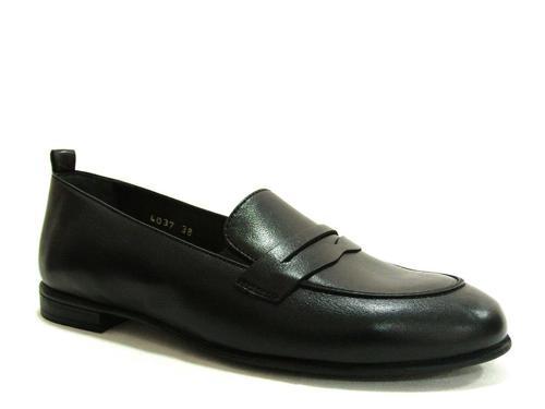 Siyah Loafer Hakiki Deri Anatomik Comfort Ayakkabı