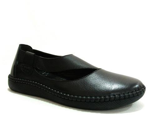 Siyah Loafer Hakiki Deri Anatomik Comfort Ayakkabı