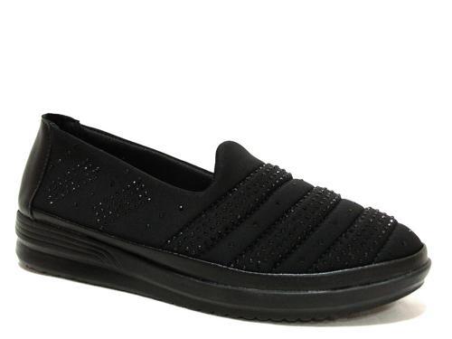 Siyah Comfort Anatomik Kadın Ayakkabı