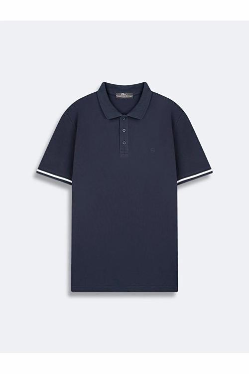Kelebe Polo Yaka Erkek Tişört