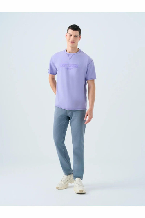 Rıcardo Prıve Lıgt Grey Wasg Erkek Jean Pantolon LF2039587