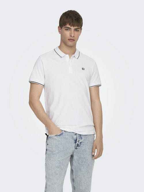 Only Sans Fletcher Polo Yaka Erkek Tişört 22024827