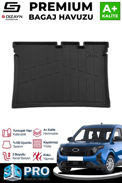 Ford Courier 3D Pro Bagaj Havuzu 2024 Üzeri A+ Kalite