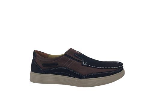 242-98 Erkek Siyah Nubuk Deri Casual Ayakkabı