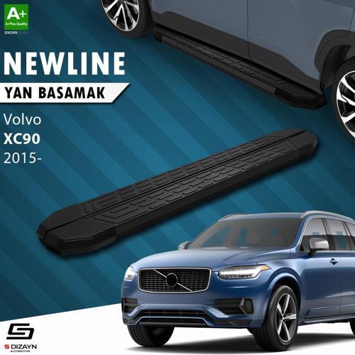 Volvo XC90 2 NewLine Siyah Yan Basamak 193 Cm 2015 Üzeri A+ Kalite