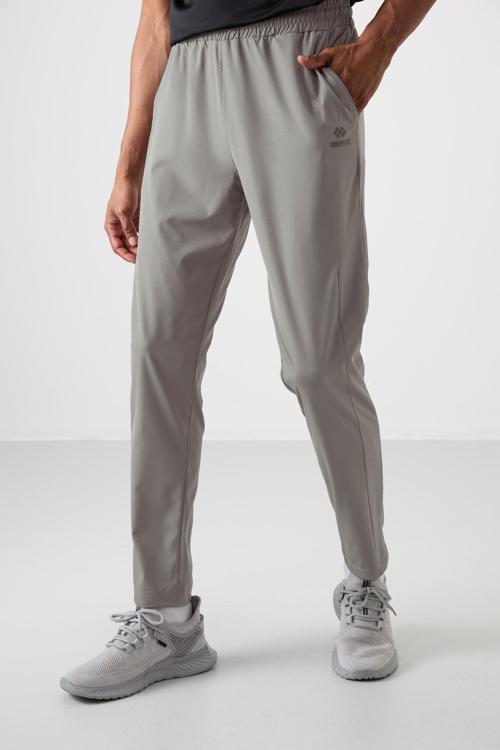 Taş Polyester İnce Yumuşak Comfort Fit Erkek Eşofman Alt - 82119