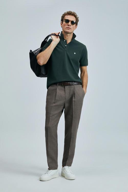 Erkek Laon Smart Polo T-Shirt 111040206 Haki