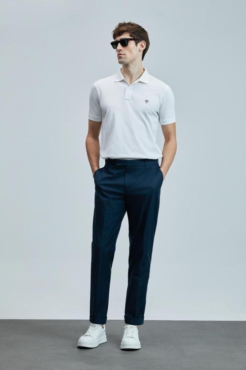 Erkek Laon Smart Polo T-Shirt 111040206 Beyaz