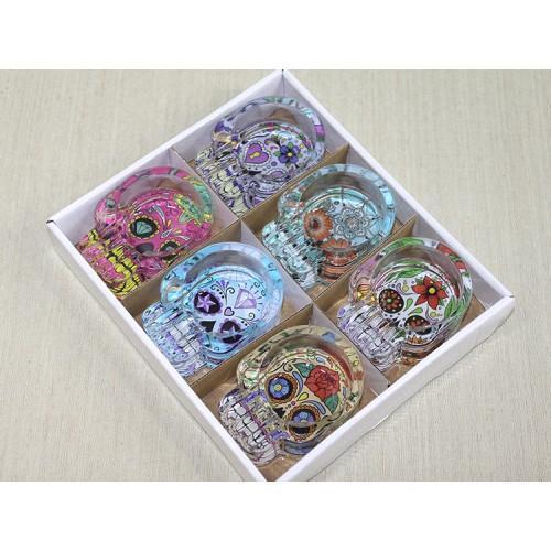 Büro Ev Ofis Dekoru için Cam Tarz Kül Tablası Stil Küllük