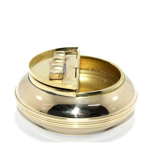 Büro Ev Ofis Dekoru için Pirinç Yapım Kül Tablası Küllük