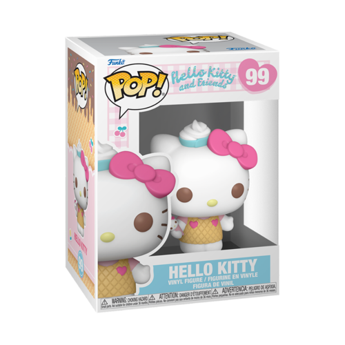 Pop! Hello Kitty Ice Cream Figürü - Sanrio Koleksiyonu #99 | Dondurmalı Tasarım