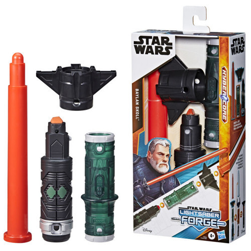 Star Wars Lightsaber Forge Kyber Core Baylan Skoll, Turuncu Özelleştirilebilir Işın Kılıcı