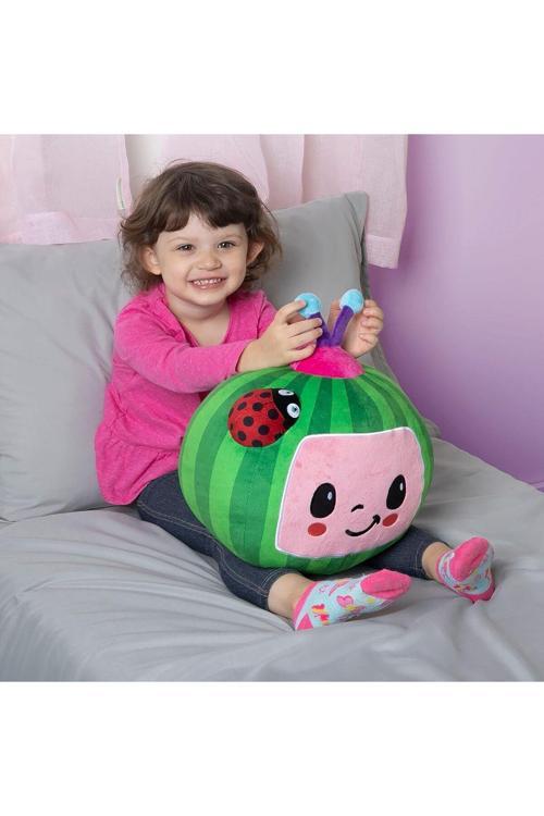 Melon Singing Light Up Plush Işıklı Müzikli Karpuz Bebek Çocuk