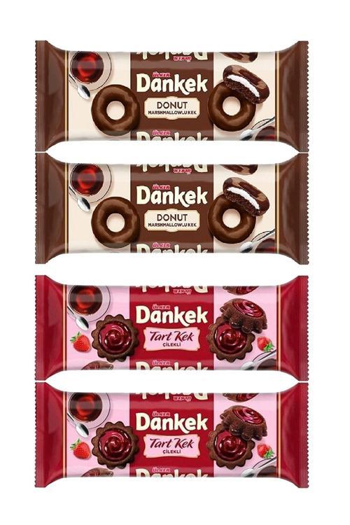 Dankek Donut Ve Tart Kek 4 Lü Paket