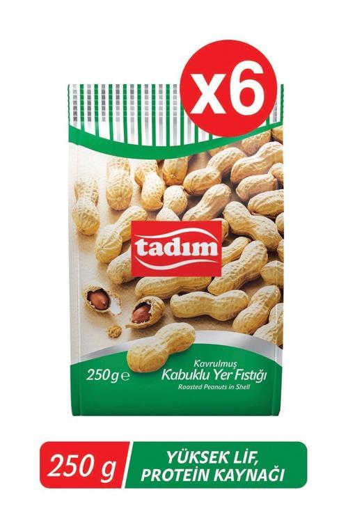 Kabuklu Yer Fıstığı 250gr 6'lı Paket