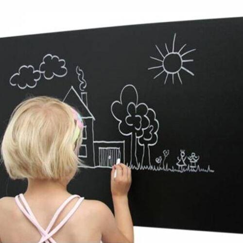 Büro Ev Ofis Çalışması için Yazılır Kara Tahta Tipi Duvar Yapışır Sticker