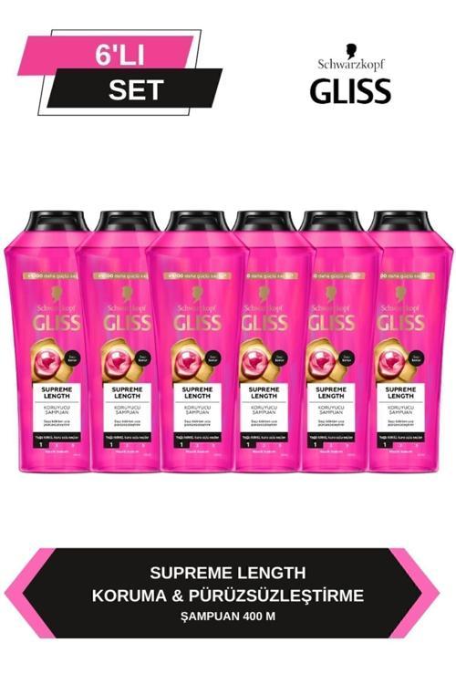 Supreme Length Şampuan 6 X 400 ML