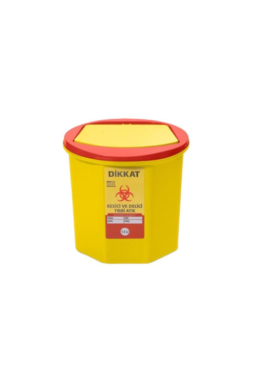 Tıbbi Atık Kovası 1,30 Lt
