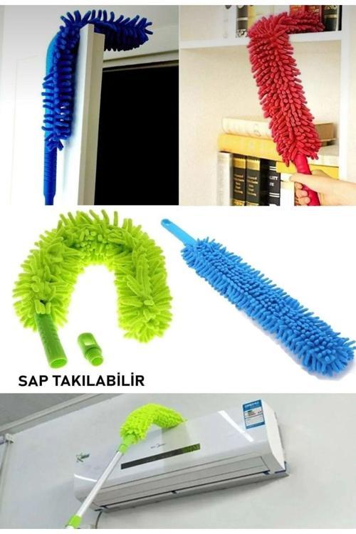 Mck Toz Alma Mopu Püsküllü Makarna Mop Sap Takılabilir