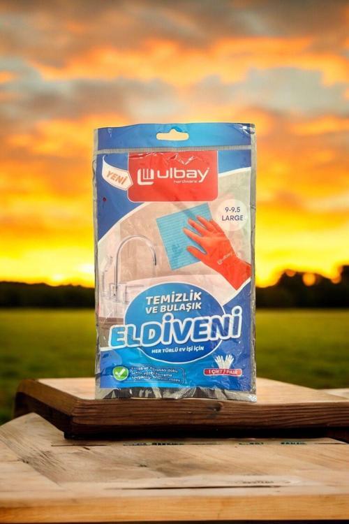 Bukasik Eldiveni, Temizlik Eldiveni 2 Cift 6'Lı Paket