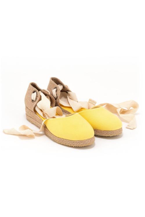 Gerçek Elişi Hasır Jüt Bileğe Bağlı Ipli Günlük Kadın Espadril Handmade