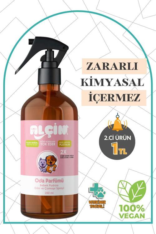 Kedi Koku Giderici Bebek Pudrası Oda Ve Çamaşır Spreyi Oda Kokusu Room Spray 250Ml