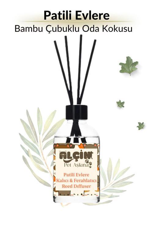 Patili Evlere Özel Kalıcı Çubuklu Oda Kokusu Bambu Kokusu White Soup Reed Diffuser 100Ml