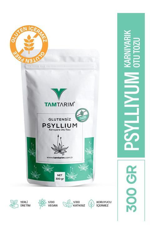 Glutensiz Psyllium (Karnıyarık Otu Tozu) 300 Gr