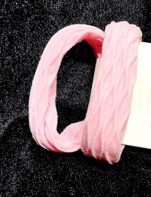 Pembe Lüks Figürlü Renkli Lastik Toka
