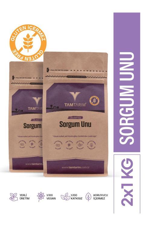 2 Adet - Glutensiz Sorgum Unu 1 Kg