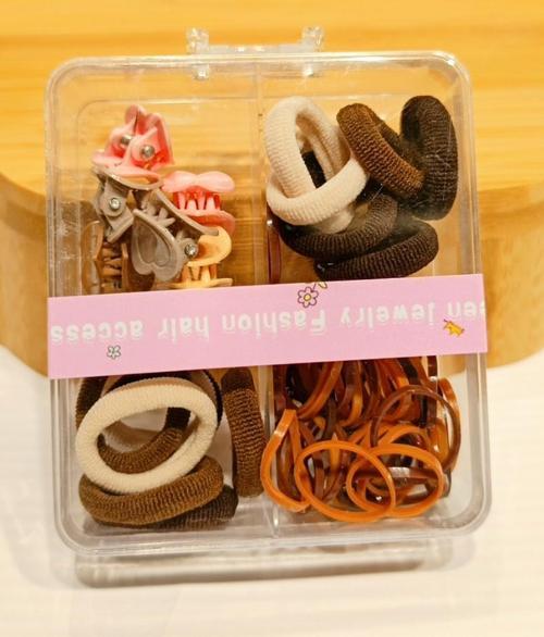 Lüks Figürlü Kutulu Renkli Küçük Karışık Toka