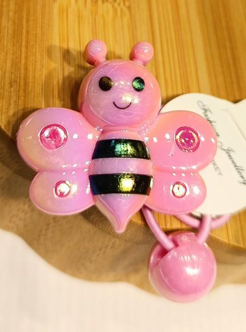 Lüks Figürlü Renkli Lastik Toka