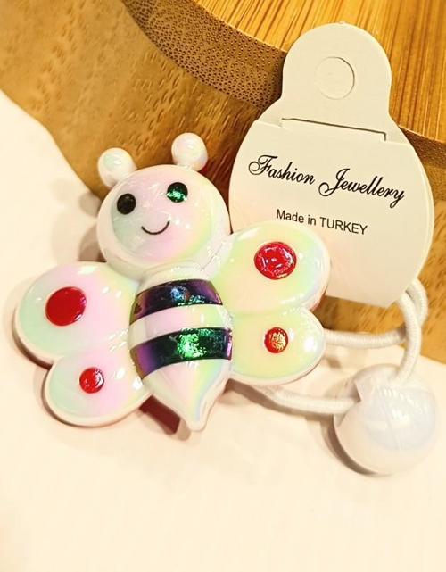 Lüks Figürlü Renkli Lastik Toka