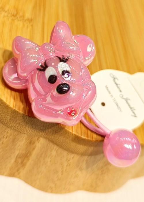 Lüks Figürlü Renkli Lastik Toka