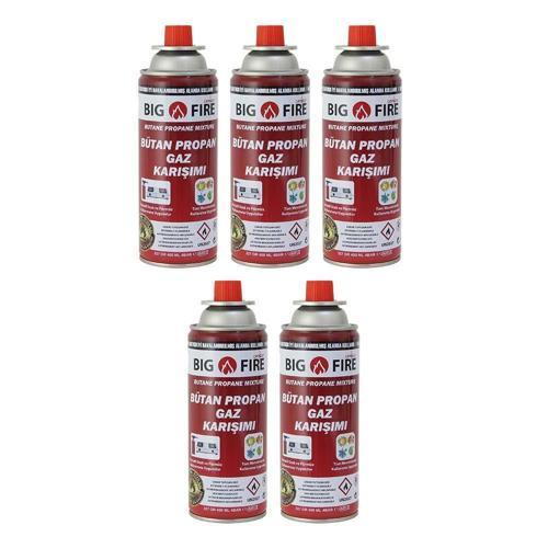 Power 227gr Valfli Gaz Kartuşu Beşli Set