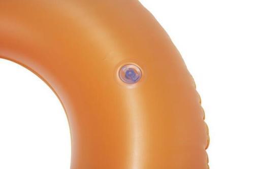 Neon Renk Şişme Simit 76 cm TURUNCU