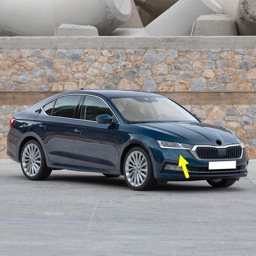 Skoda Octavia 4 2020-2024 Sağ Ön Far Yıkama Kapağı 5E3955110