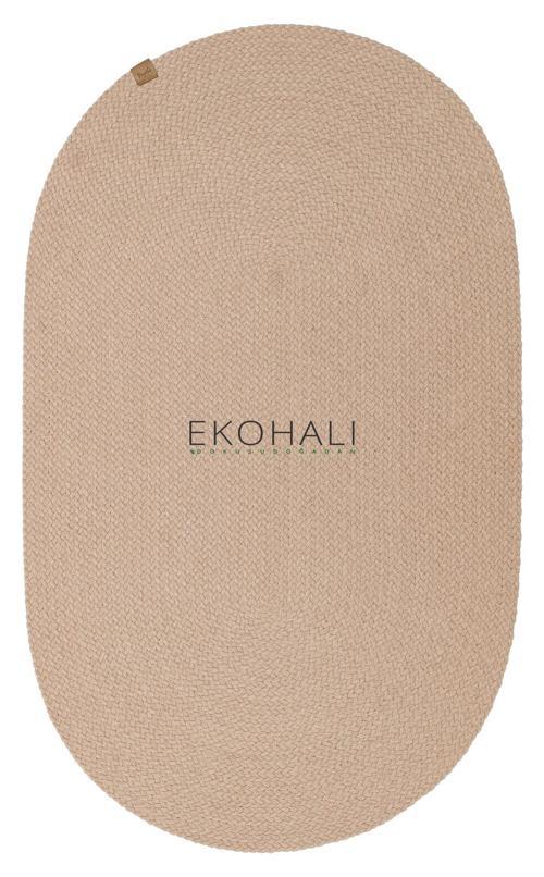 Patna Koleksiyonu Jüt Örgü Halı PTN 18 Beige