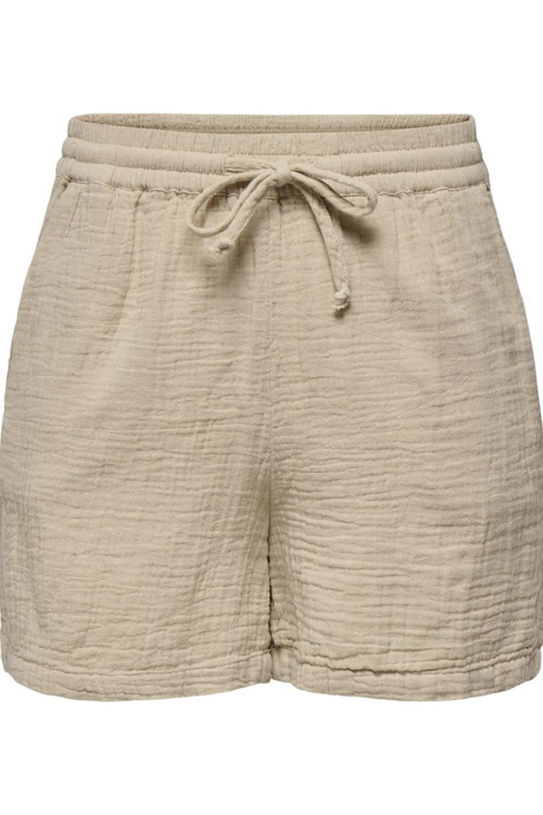 ONLTHYRA SHORTS NOOS WVN KREM